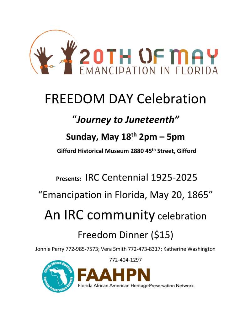Emancipation Day Celebration Flyer 2025