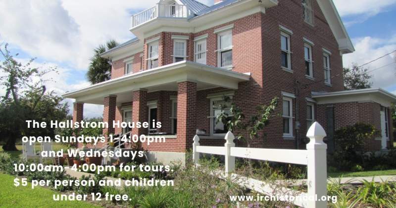 Hallstrom House hours  for website