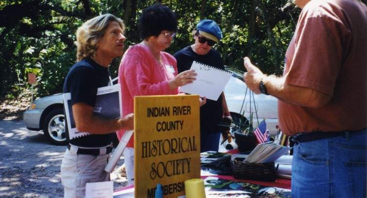 Indian River Historical Society membership sign